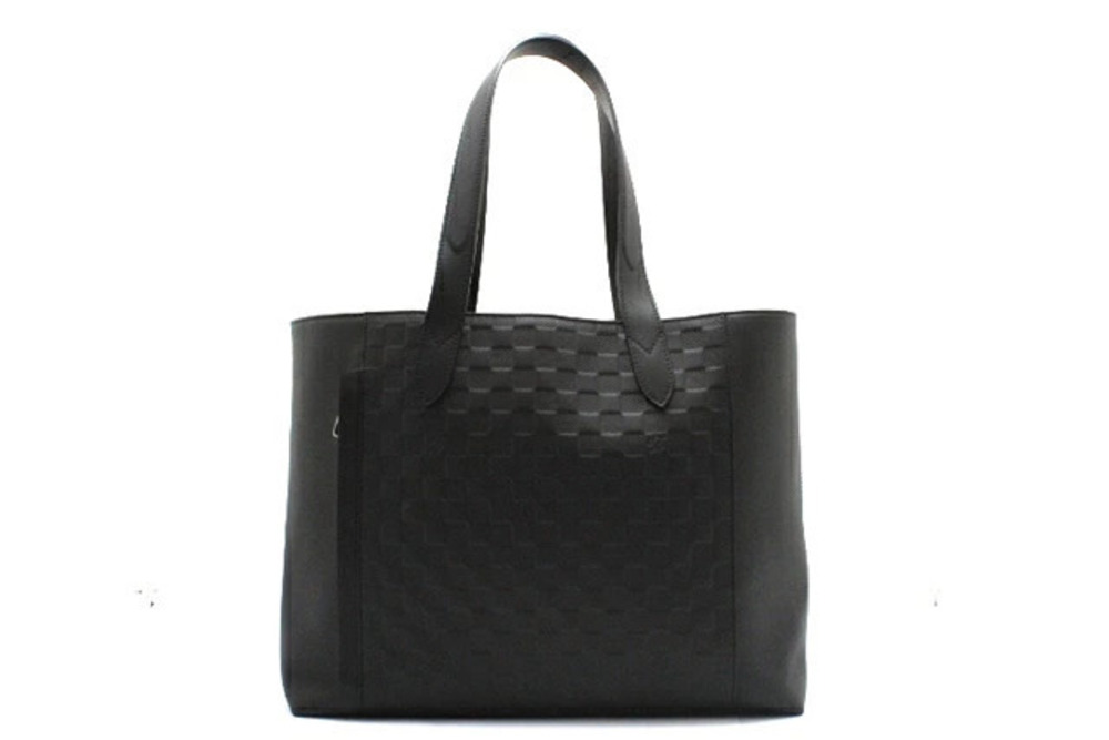 LOUIS VUITTON Cabas Voyage Tote Bag Damier Infini Noir Black